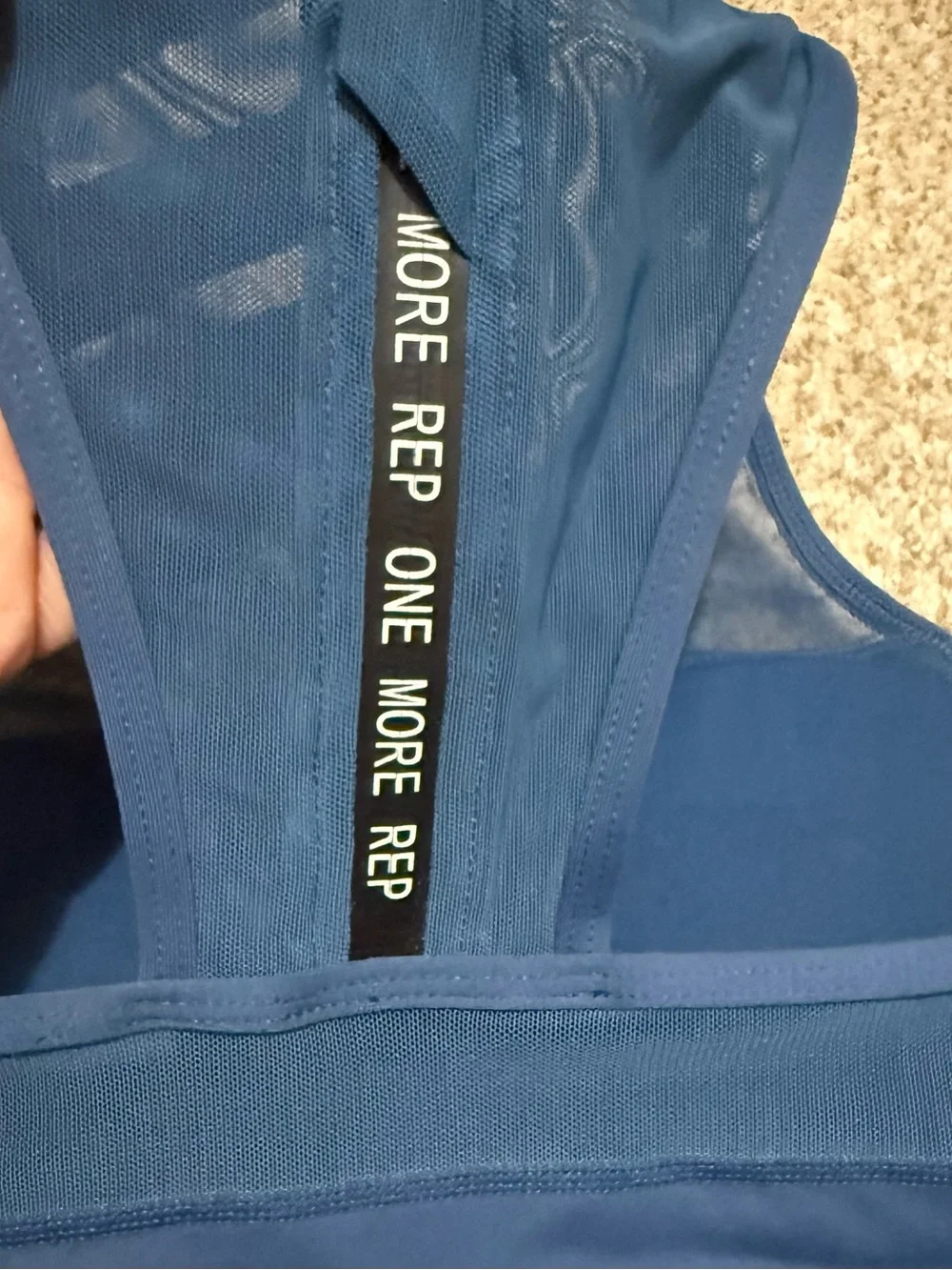 Zyia Navy All Star Bra (M) EUC